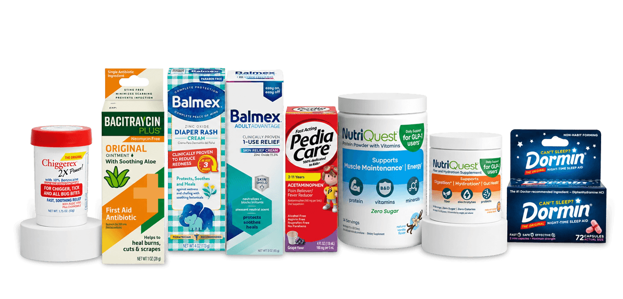 CrossingWell Consumer Health Product Lineup